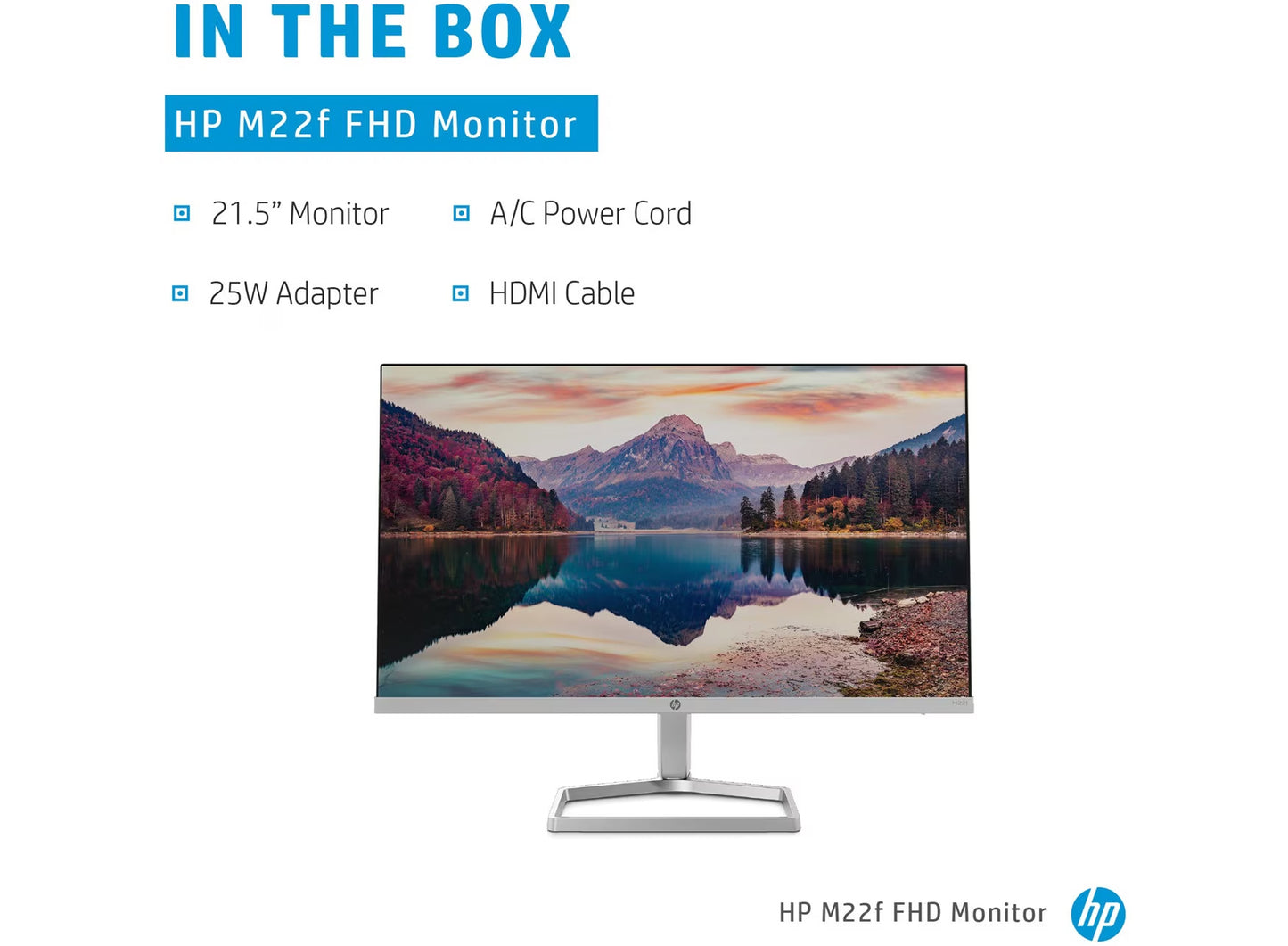 Écran moniteur HP m22f 21.5" Full HD - Confort & Style | etsa2m.sn