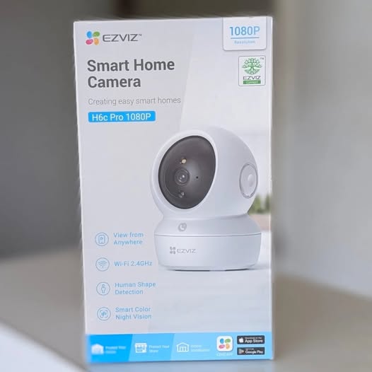 Caméra WiFi Ezviz H6 Pro 2MP - Maison Connectée