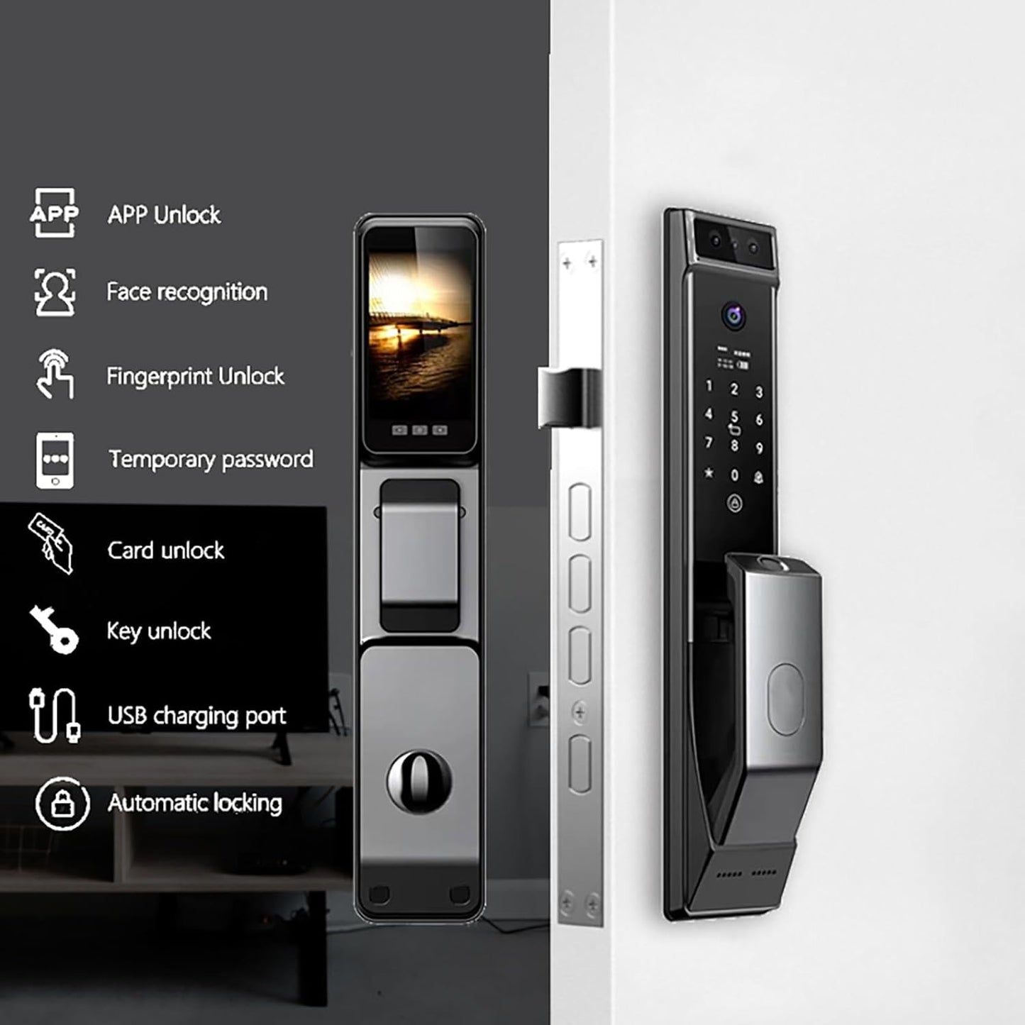Serrure Intelligente avec Caméra : Sécurisez Votre Maison et Vivez Tranquille au Sénégal