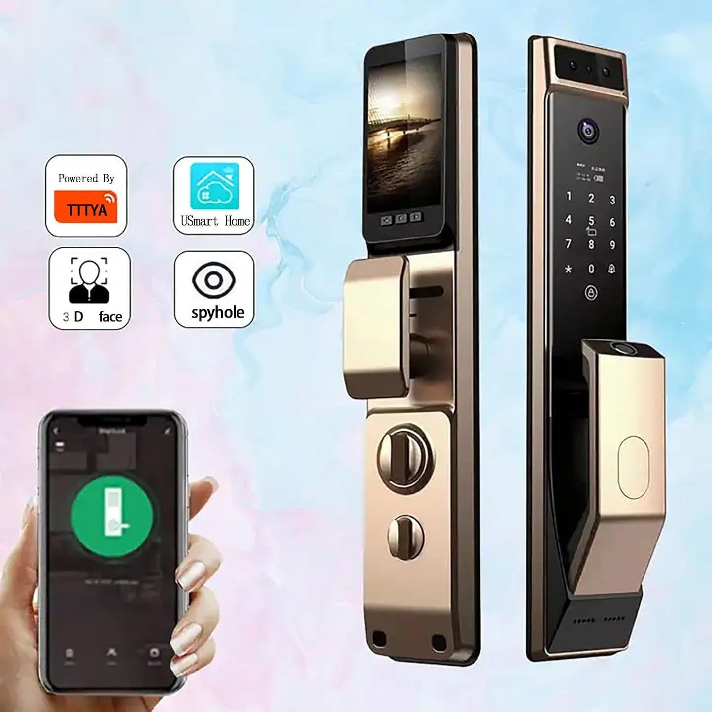 Serrure Intelligente avec Caméra : Sécurisez Votre Maison et Vivez Tranquille au Sénégal