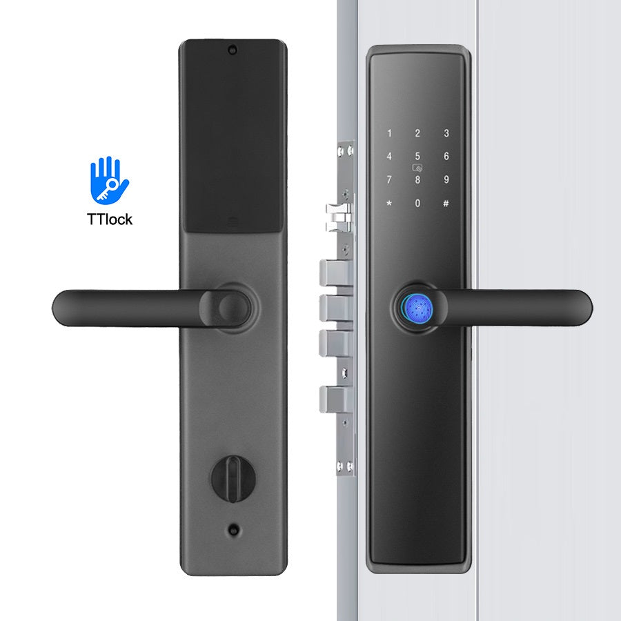 Serrure Intelligente Tuya - Ouverture par empreinte digitale, code, application TTLock.