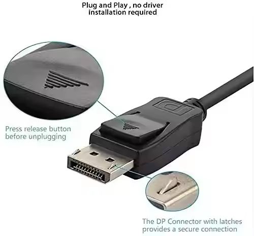 Adaptateur DP vers VGA - 1080p Full HD