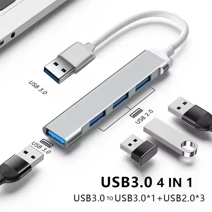 Hub USB 3.0 4-en-1 - Ultra-Portable 4 Ports