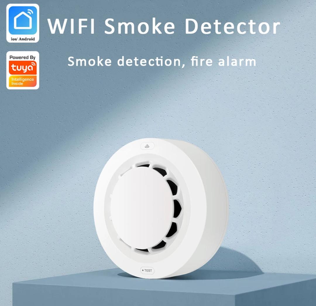Détecteur de Fumée Intelligent WiFi - Sécurité Incendie Connectée pour Maison et Entreprise au Sénégal
