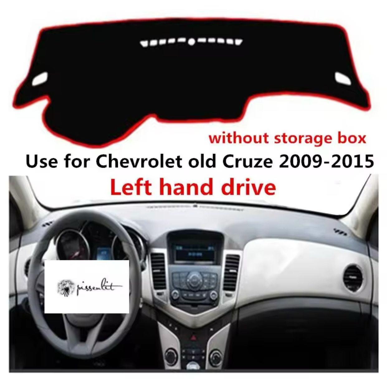 Couverture Tableau de Bord Chevrolet cruz 2009~2015 - Protection Anti-UV