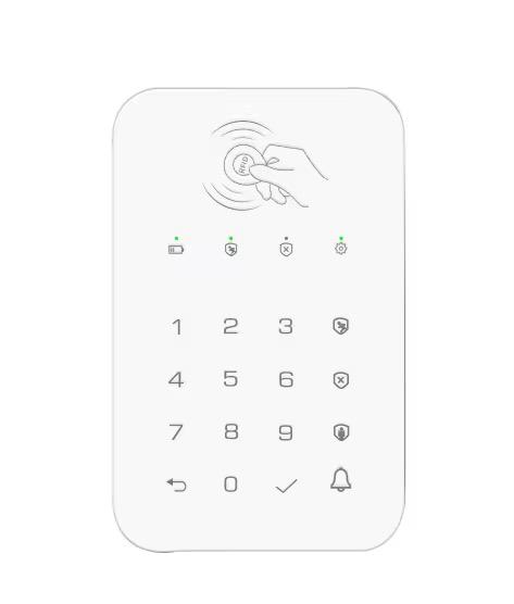 Système d'alarme de sécurité domestique : WiFi, GSM, clavier tactile, RFID, Tuya
