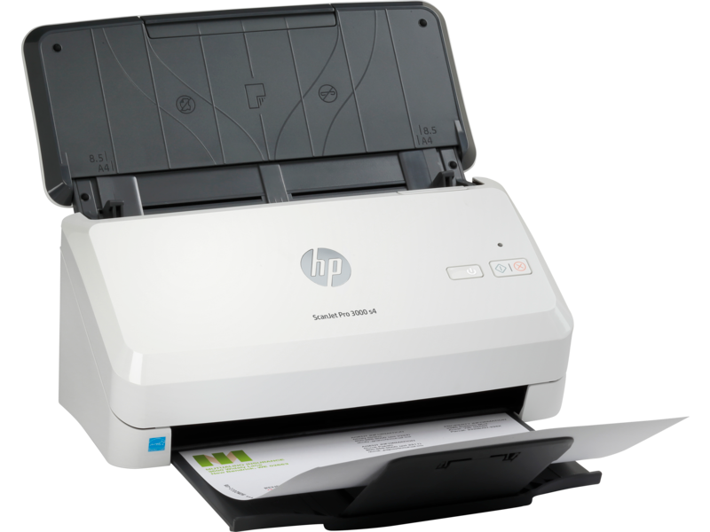 Scanner HP ScanJet Pro 3000 s4. Numérisation rapide : 40 ppm/80 ipm, chargeur auto 50 pages, recto verso