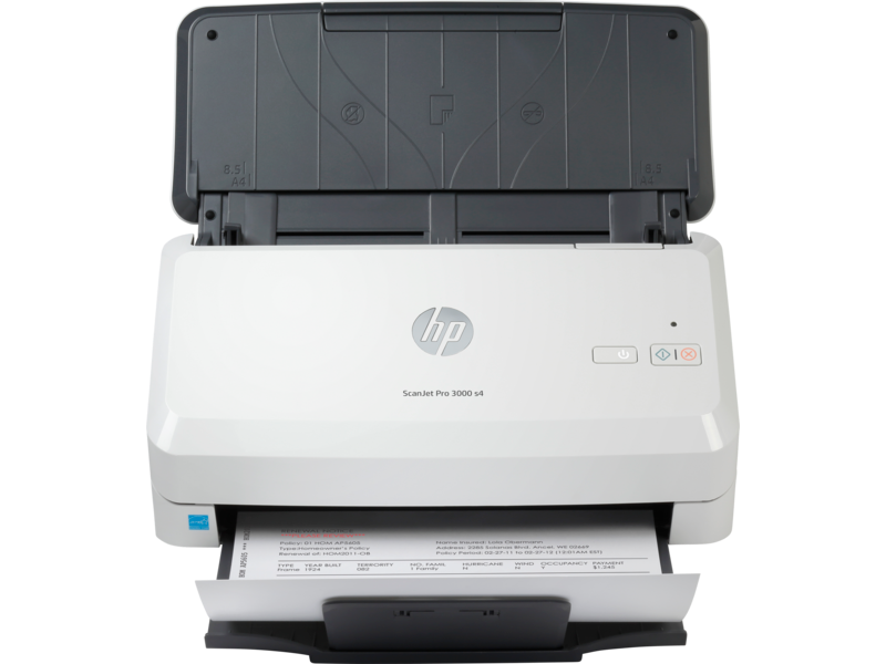 Scanner HP ScanJet Pro 3000 s4. Numérisation rapide : 40 ppm/80 ipm, chargeur auto 50 pages, recto verso