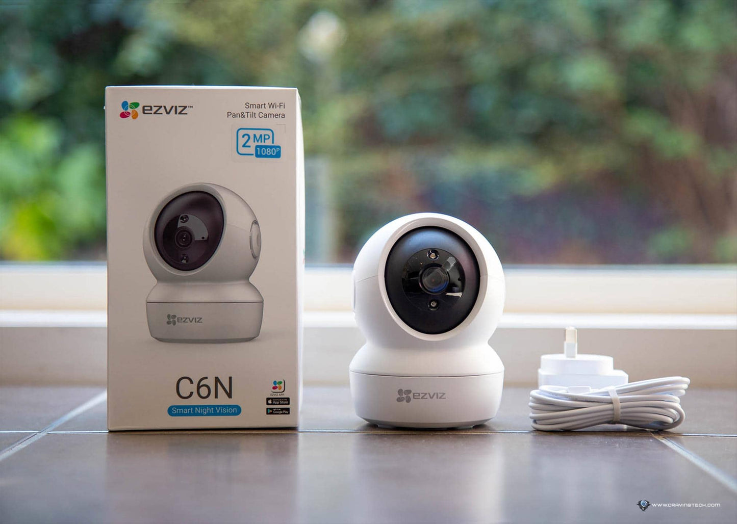 Caméra EZVIZ C6N 2MP WiFi Intérieure 360°