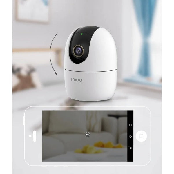 Caméra WiFi Intérieure IMOU Ranger 2 – Full HD 2MP avec Rotation Panoramique et Audio Bidirectionnel