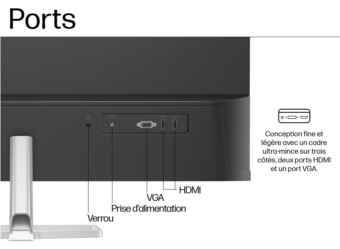 HP 32" 532sf – Immersif 32" FHD