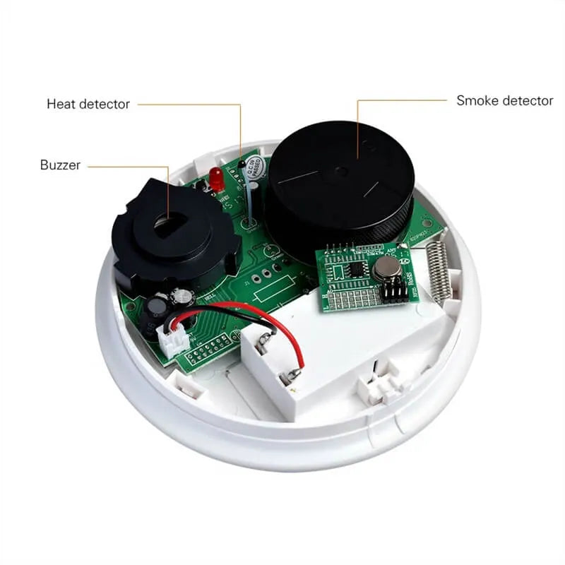Détecteur de Fumée Photoélectrique Autonome : Sécurité Incendie Intérieure Optimale