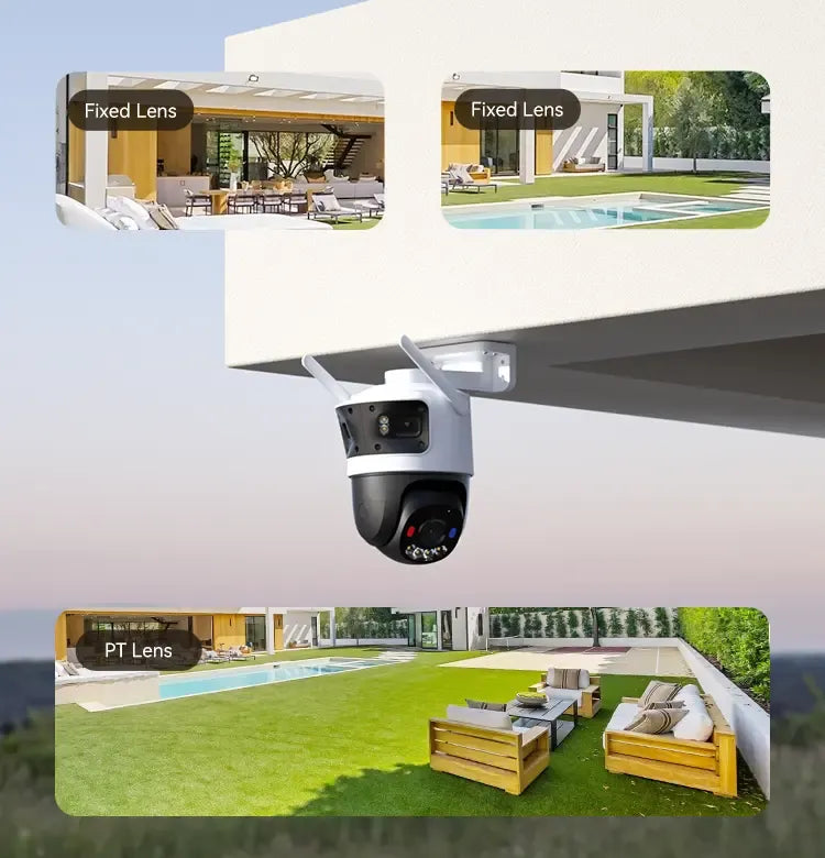 Caméra IMOU Cruiser Triple 3 yeux 11MP – WiFi Extérieur