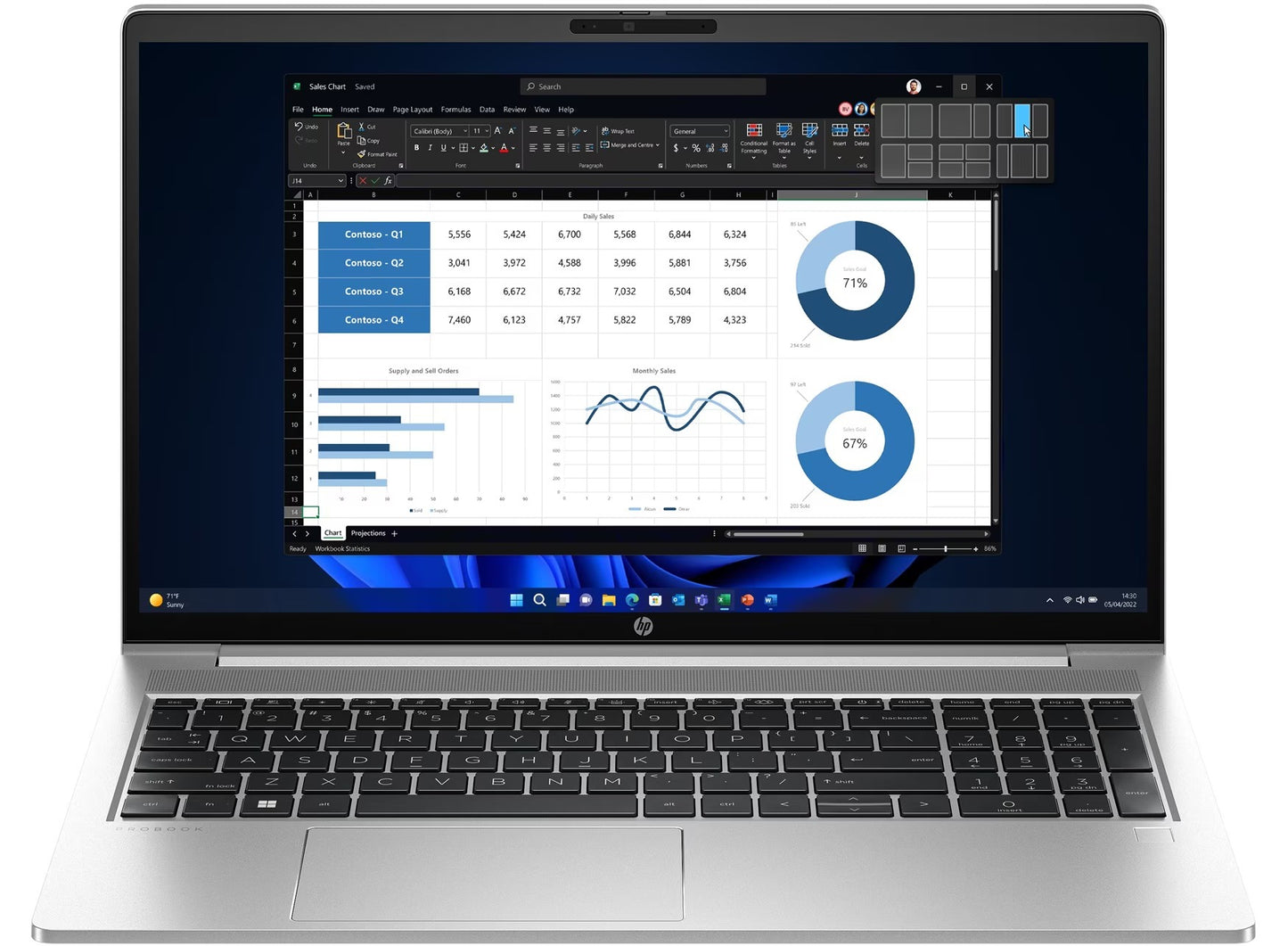 HP ProBook 450 G10 i5‑13e 16Go 512SSD 15.6