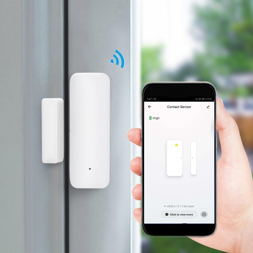 Capteur de Porte WiFi Intelligent : Sécurité Connectée pour Votre Maison