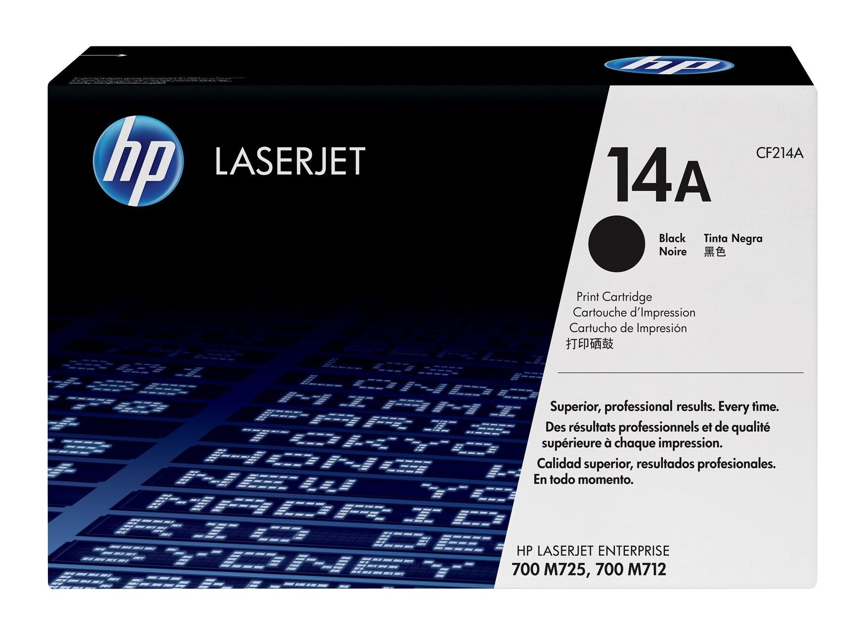 Cartouche Toner HP 14A (CF214A) - Authentique - Noir