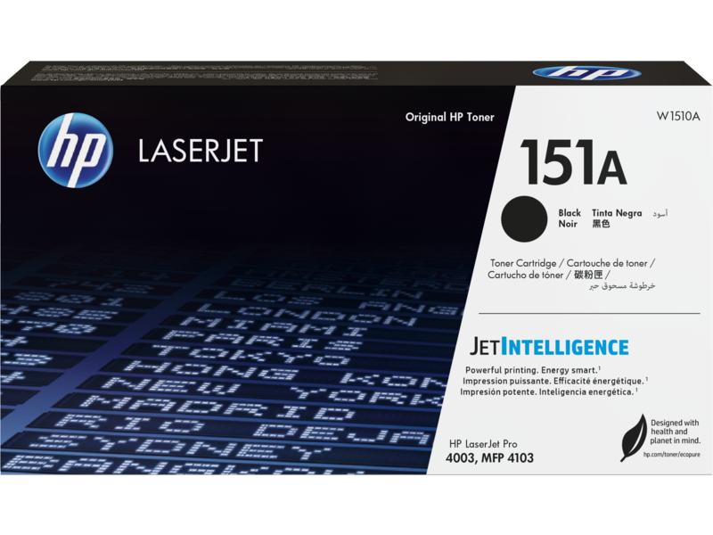 Cartouche HP 151A (W1510A) Noire - Impression Laser Fiable