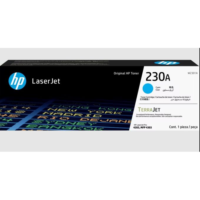 Toner HP 230A Magenta, bleue, jaune (W2303A) - Original - ETS A2M