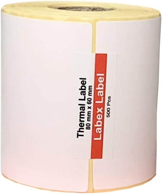 Rouleau d'étiquettes code-barres - Toutes tailles 60x40mm; 58x40mm; 150x100mm, 50x30mm, 40x30mm, 70x50mm
