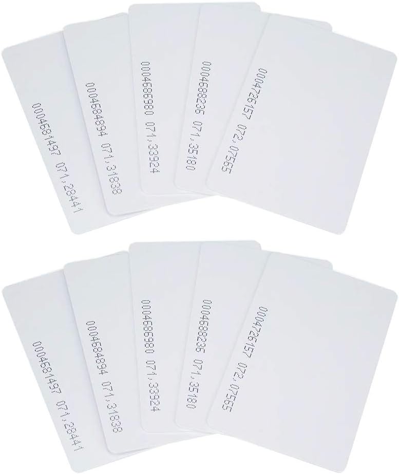 Cartes RFID 125KHz EM4100 - Contrôle d'accès sécurisé pour votre maison ou entreprise au Sénégal