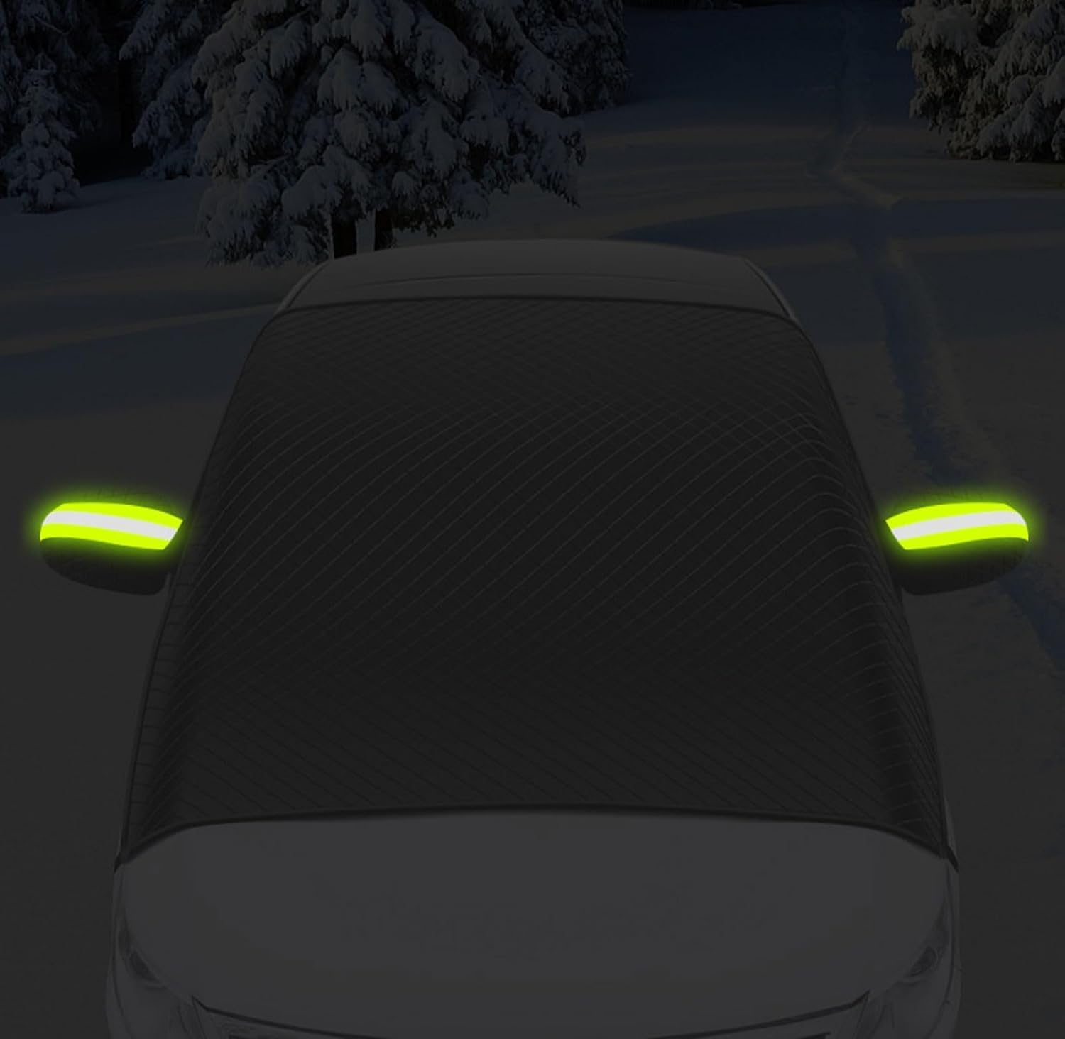 Housse Pare-Brise Voiture Anti-Givre, Soleil - Protection Optimale