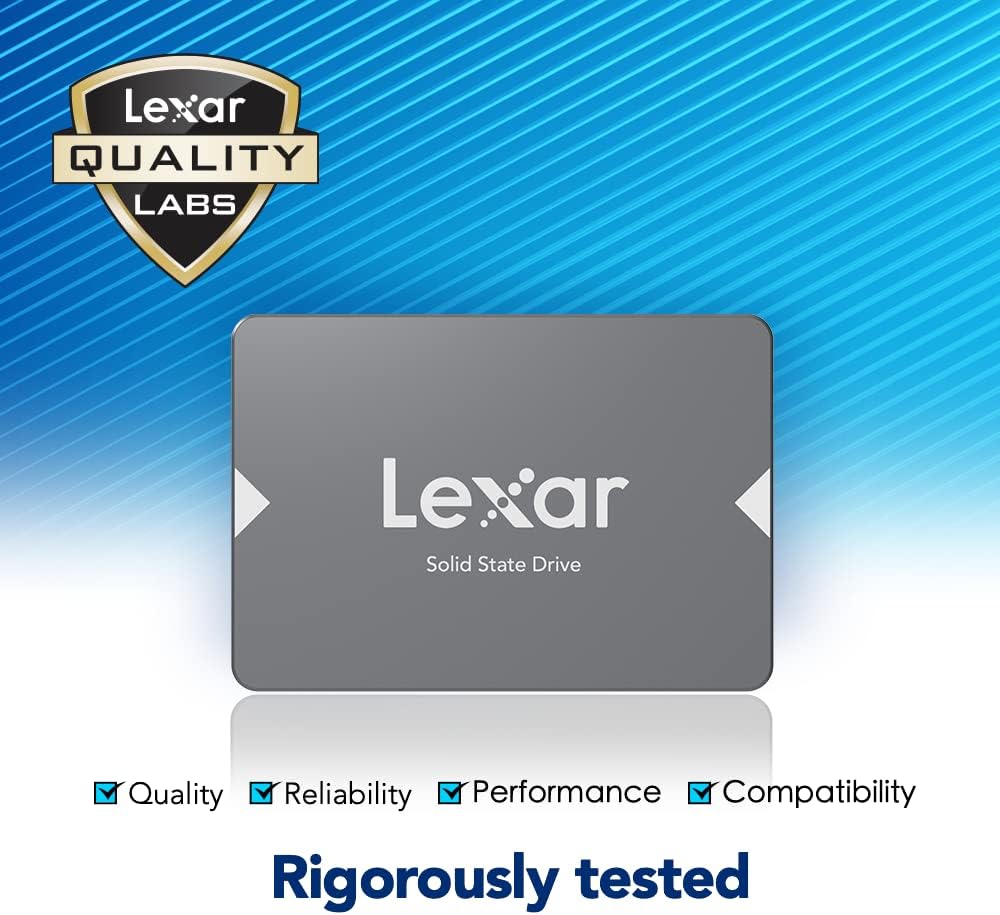SSD Lexar NS100 (128Go, 256Go, 512Go, 1To) - Boostez votre PC !