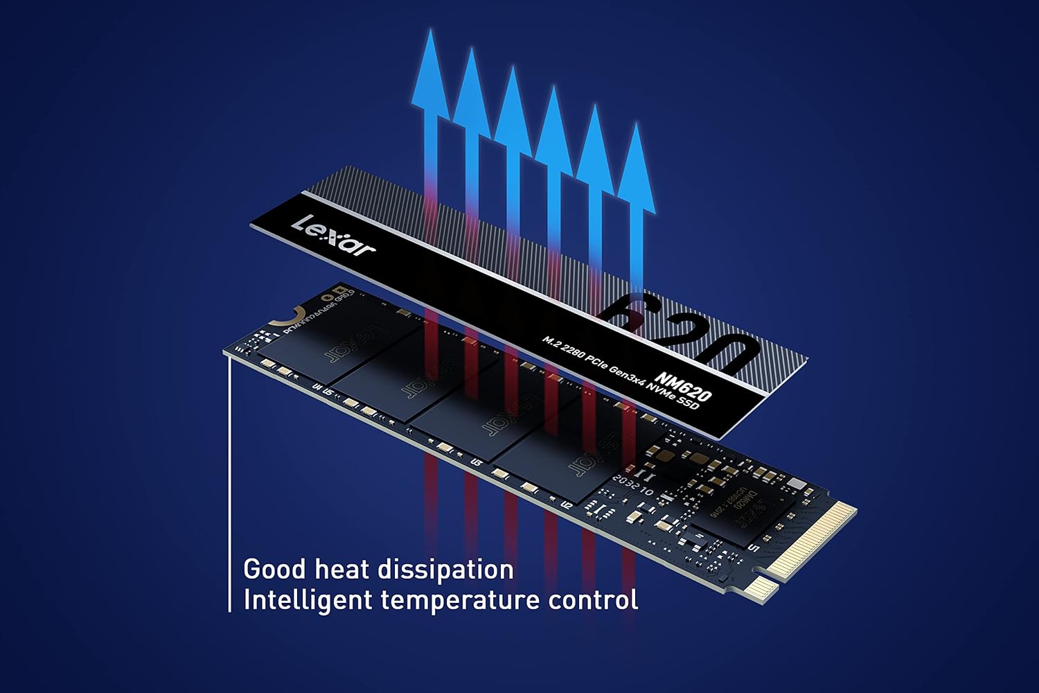 SSD Lexar NM620 M.2 NVMe 1To - Performance Ultime !