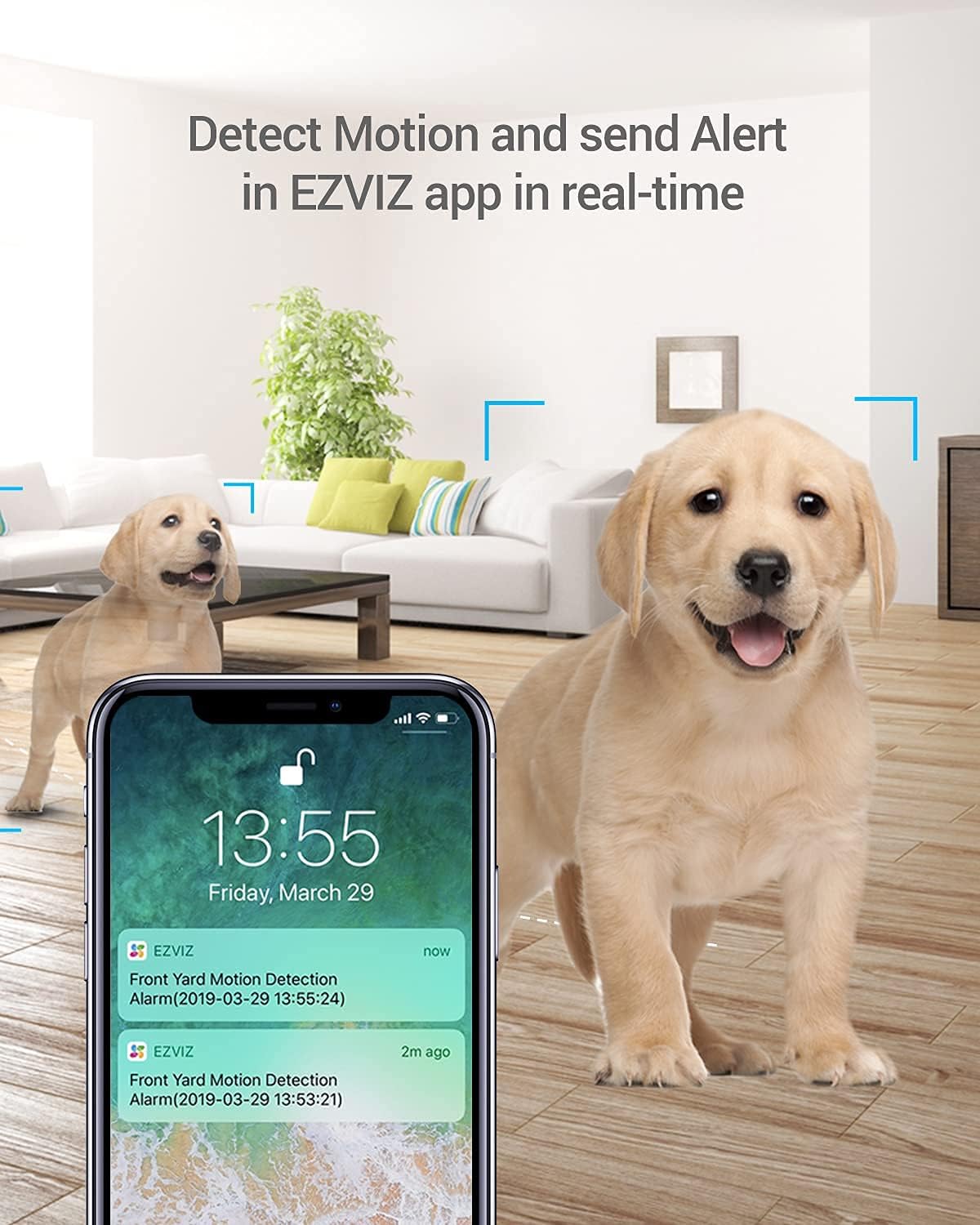 Caméra EZVIZ C6N 2MP WiFi Intérieure 360°