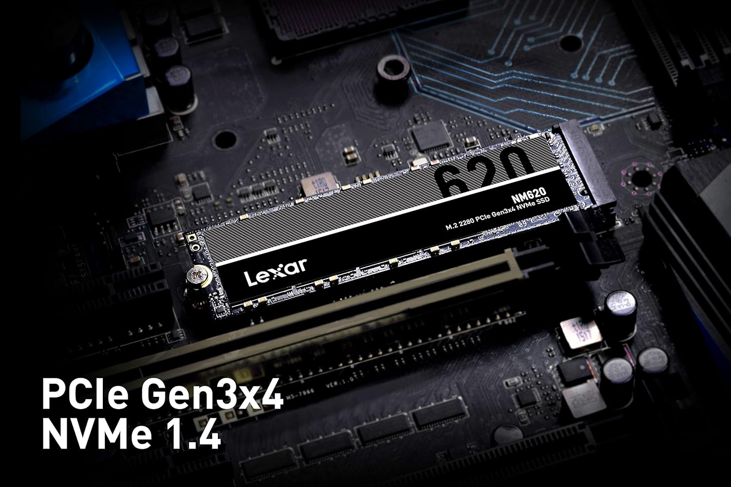 SSD Lexar NM620 M.2 NVMe 1To - Performance Ultime !