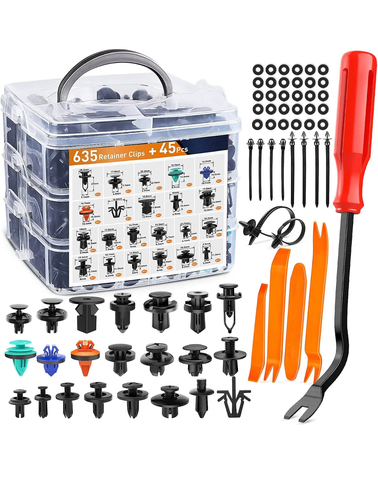 Agrafe auto pack 680pcs