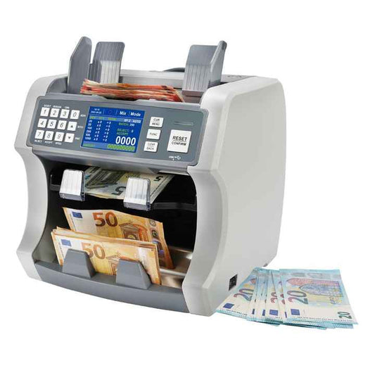 Compteur de Billets Professionnel S200 avec Double Détection – Tri et Comptage Rapide et Fiable