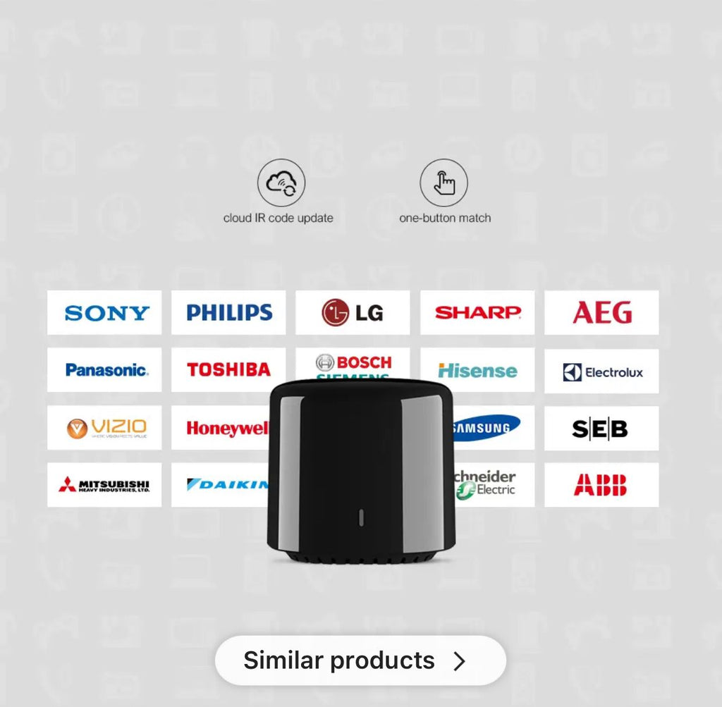 Télécommande Universelle WiFi BestCon RM4C MINI | Contrôle Intelligent des Appareils Domestiques au Sénégal