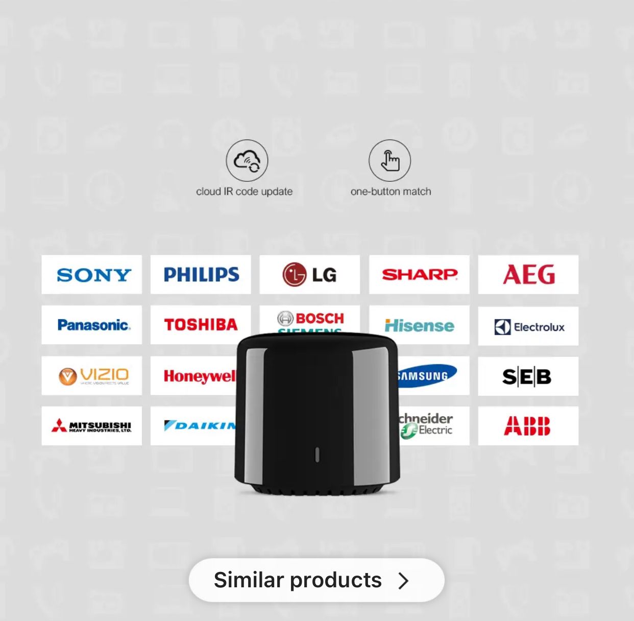 Télécommande Universelle WiFi BestCon RM4C MINI | Contrôle Intelligent des Appareils Domestiques au Sénégal