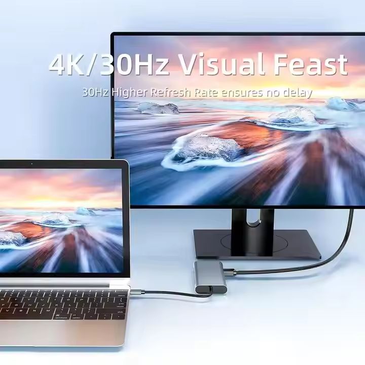 Station d'accueil USB-C 11-en-1 - 4K, Ethernet, PD 100W
