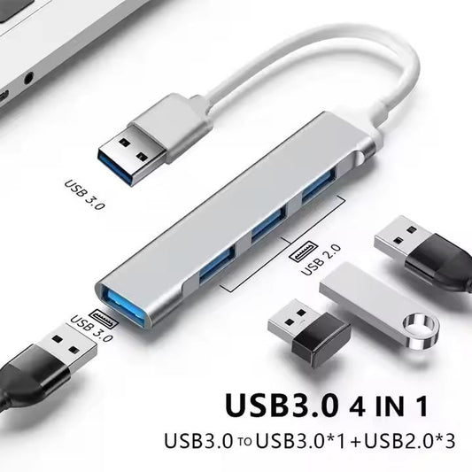 Hub USB 3.0 4-en-1 - Ultra-Portable  4 Ports