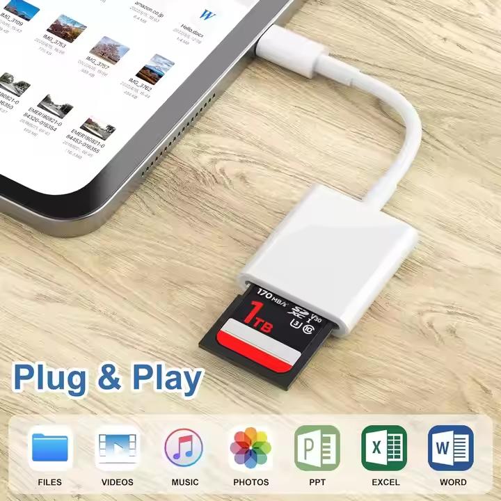 Lecteur Carte SD USB-C - Transfert rapide et facile
