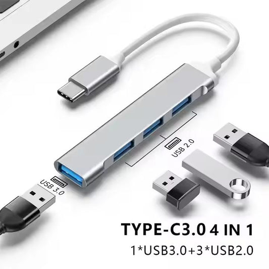 Hub USB 4 Ports - 1 USB 3.0 + 3 USB 2.0