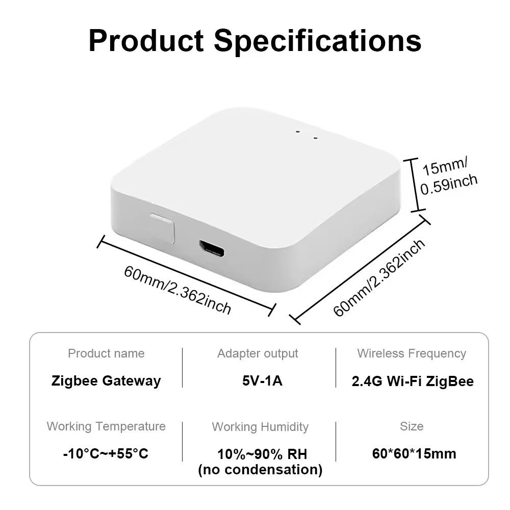 Passerelle Tuya ZigBee WiFi Bluetooth - Domotique Multimode