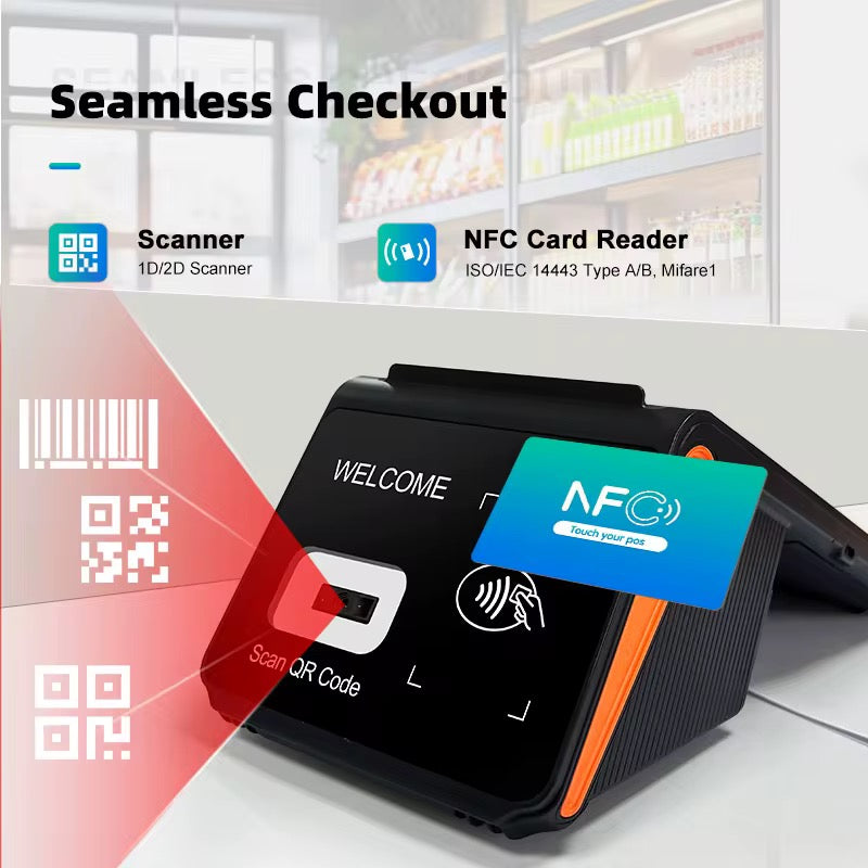 Noryox NB80 : Terminal POS Portable 3GB RAM + 16GB ROM - Paiement Facile et Sécurisé !