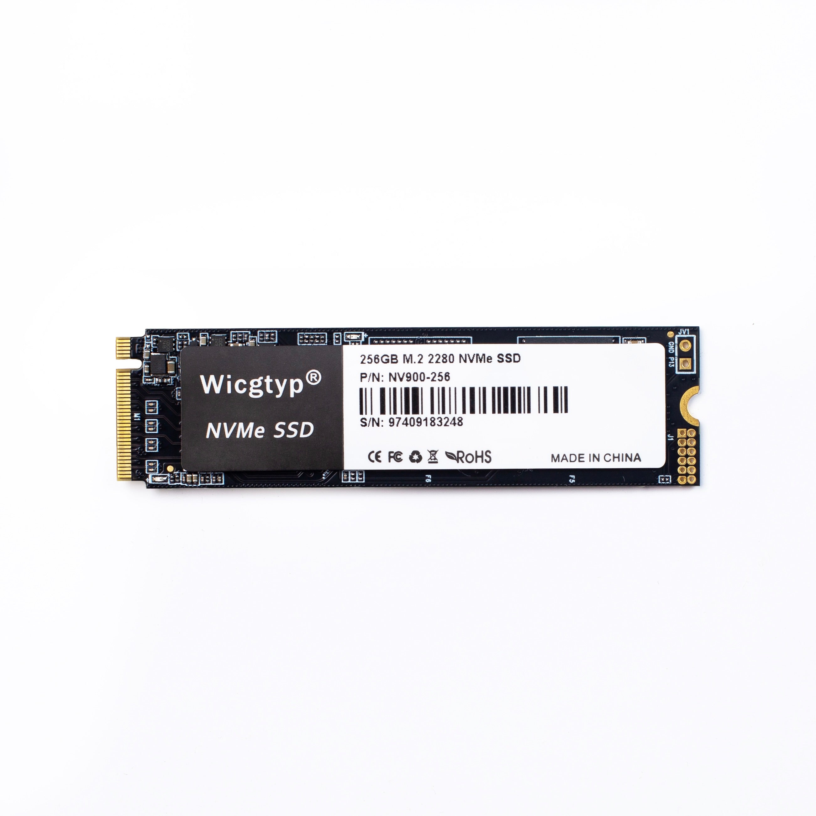 SSD NVMe M.2 Wicgtyp – 2 To, 1 To, 512 Go, 256 Go – Pour MacBook Pro et PC portables