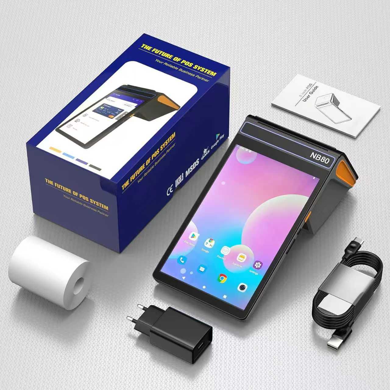 Noryox NB80 : Terminal POS Portable & Performant - Paiement Facile et Sécurisé ! - ETS A2M