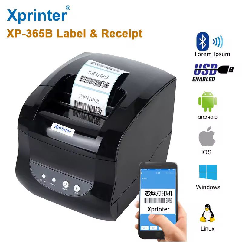 Imprimante Étiquettes Xprinter XP-365B - Rapide & Économique | etsa2m.sn - ETS A2M