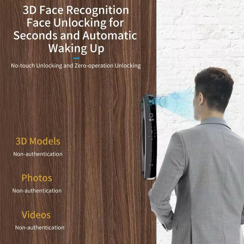 Serrure Intelligente Biométrique - WiFi, Empreinte & App | Sécurité Premium au Sénégal