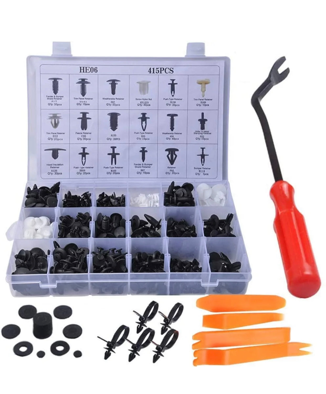 Agrafe auto pack de 415pcs
