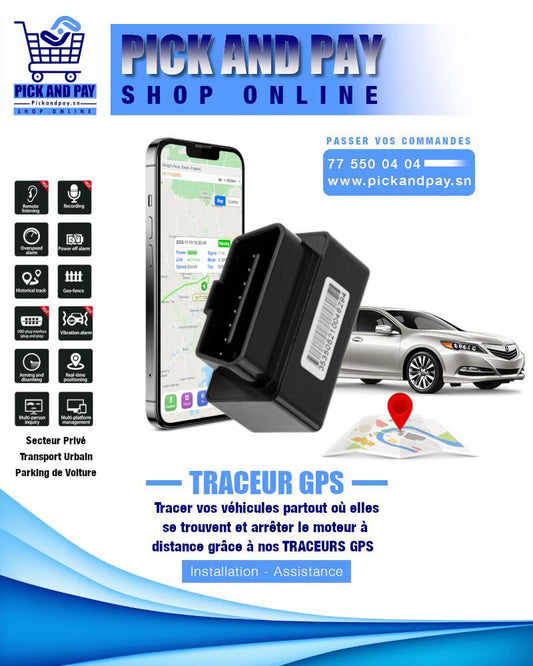 GPS OBD sans fil pour voiture