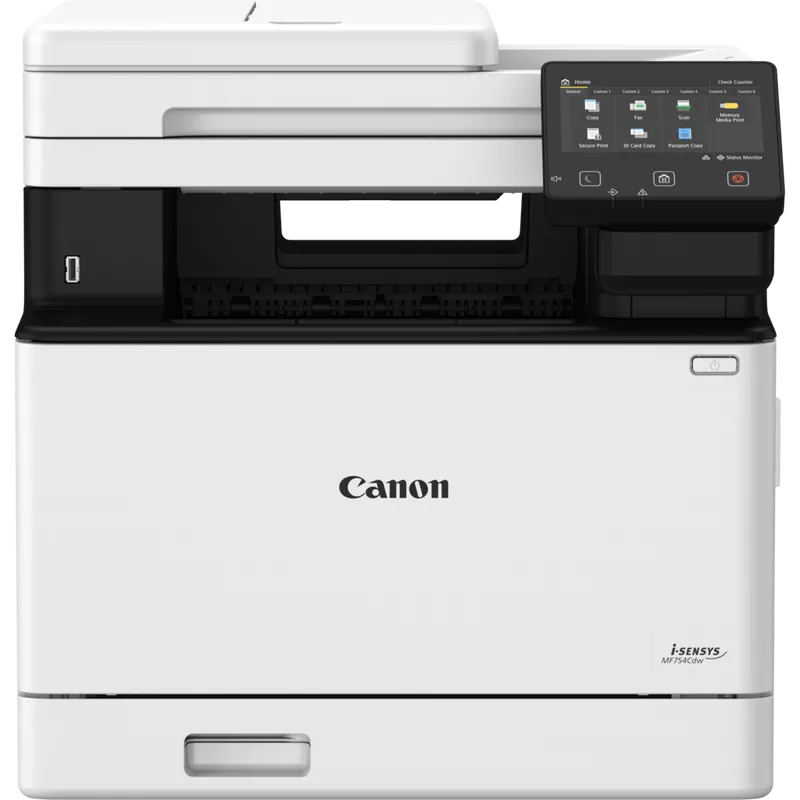 Canon i-SENSYS MF754Cdw - Imprimante Multifonction Laser Couleur - Productivité Optimale