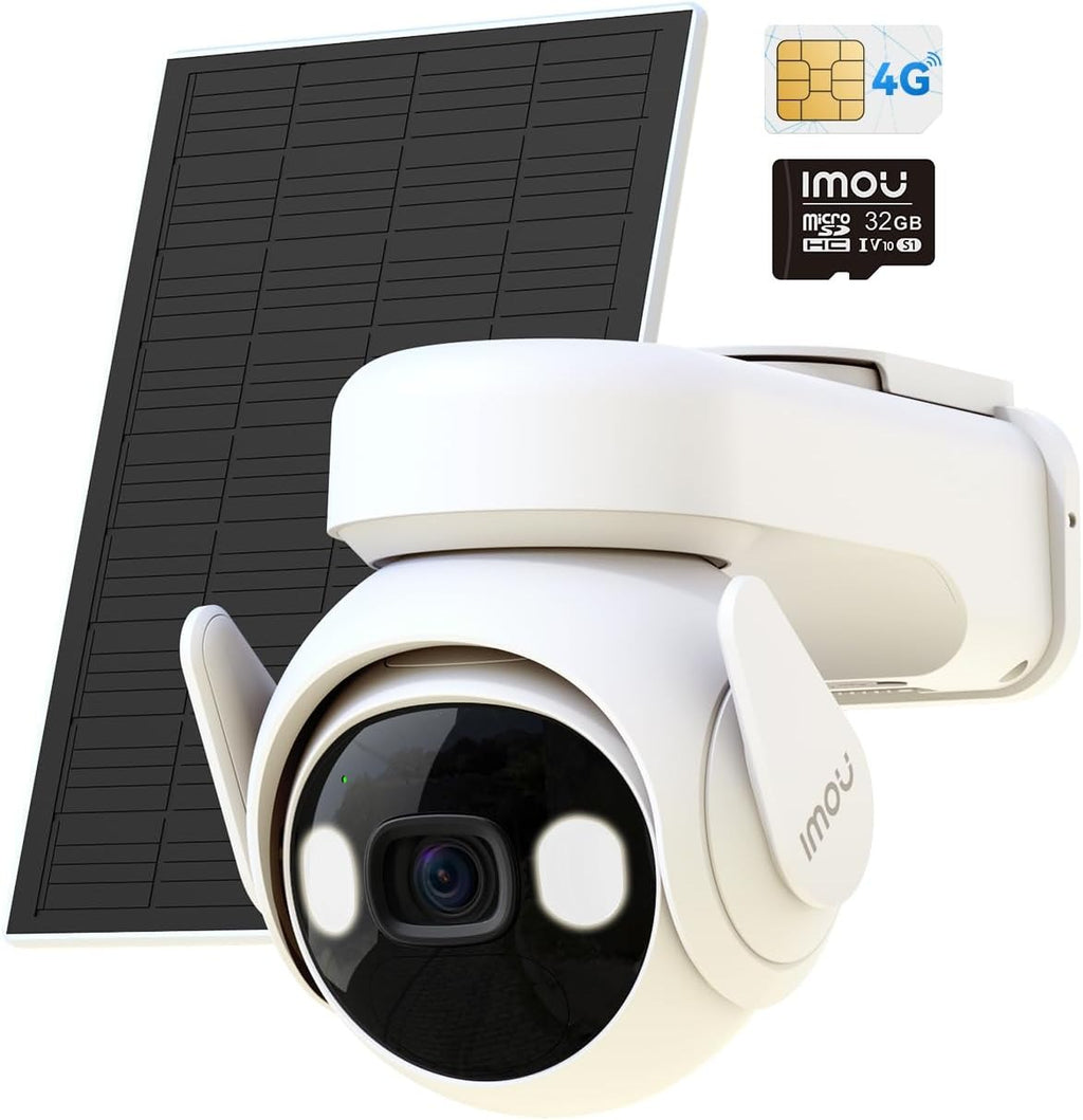 Caméra Surveillance 4G Solaire Imou - WiFi, Extérieure, 5MP - Sécurité Autonome Sénégal - ETS A2M