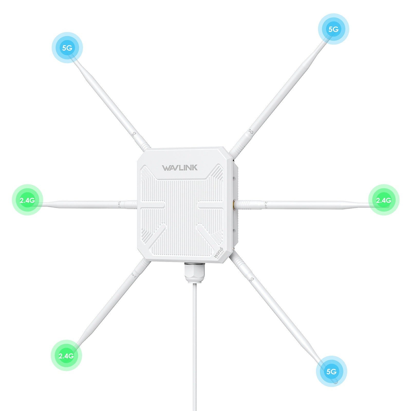 Wavlink AX3000 Wi-Fi 6 Outdoor Access Point (Aerial HD9S)