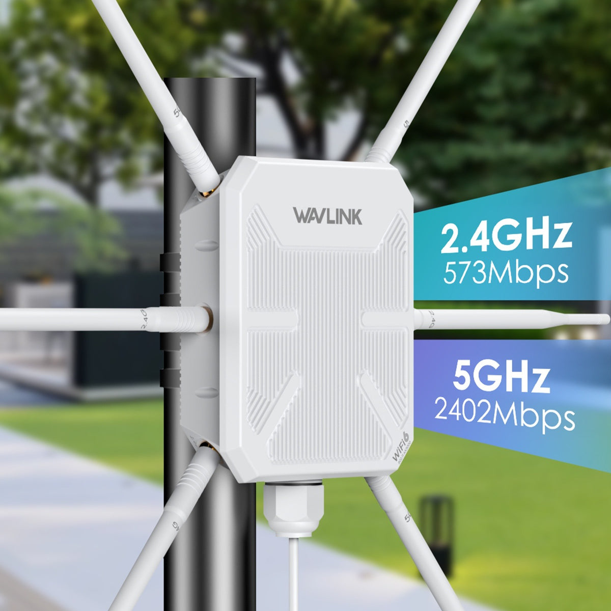 Wavlink AX3000 Wi-Fi 6 Outdoor Access Point (Aerial HD9S)