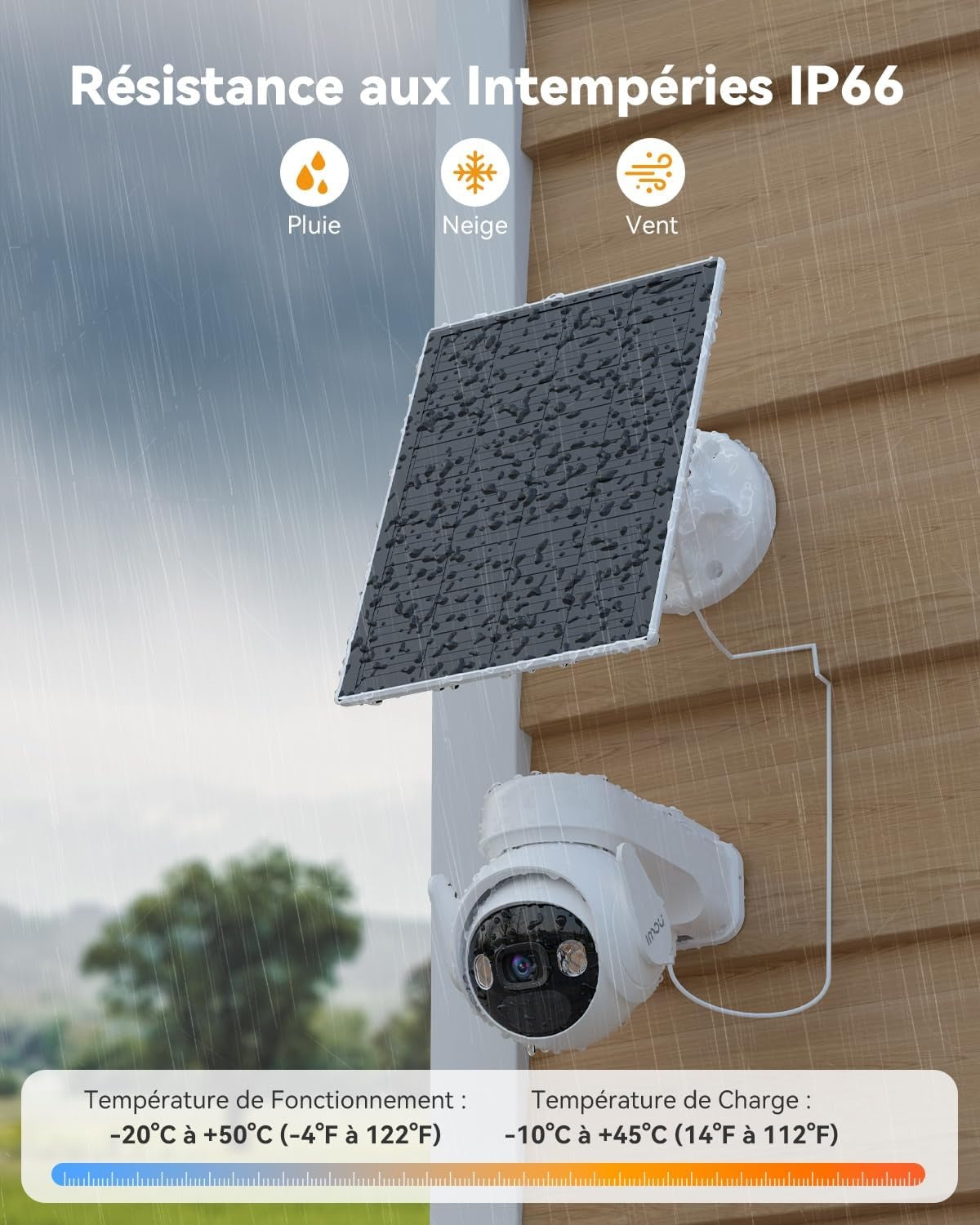 Caméra Surveillance 4G Solaire Imou - WiFi, Extérieure, 5MP - Sécurité Autonome Sénégal - ETS A2M